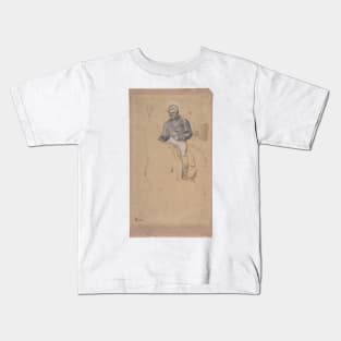 A Jockey on His Horse Kids T-Shirt